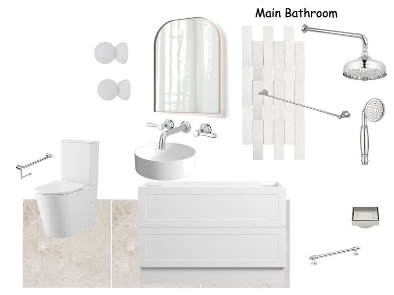 Carnegie - Main Bathroom Mood Board by ADS Property Pty Ltd on Style Sourcebook