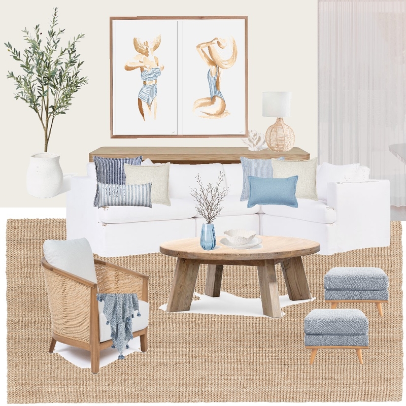 Coastal mood board Interior Design Mood Board by Bayleamiekus