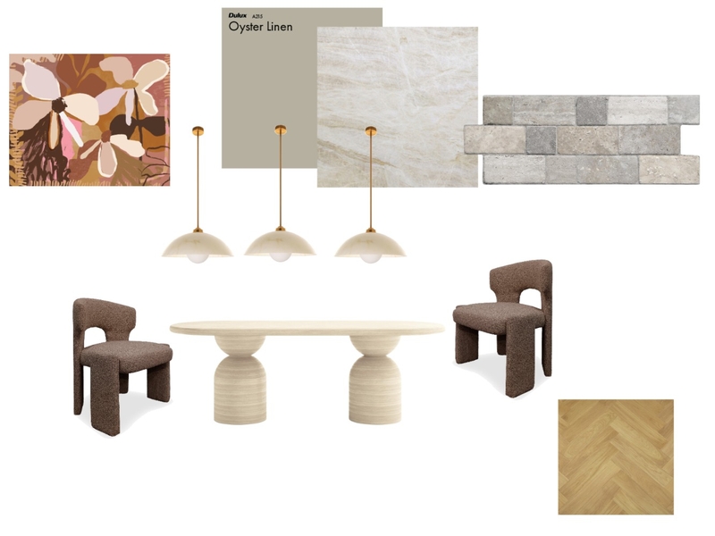test dining Interior Design Mood Board by Studio Lili