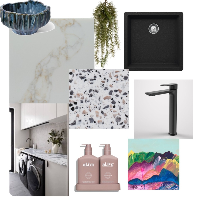 Laundry Mood Board by KC on Style Sourcebook