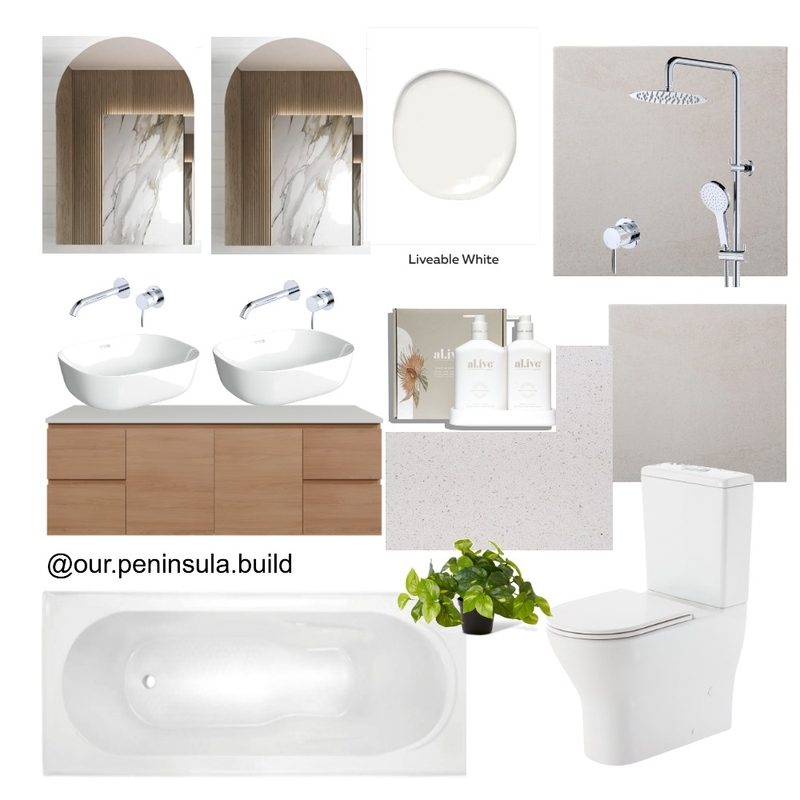 Boys Bathroom 01 Mood Board by Our Peninsula Build on Style Sourcebook