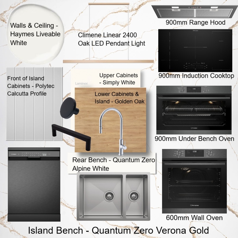 Modern Coastal Kitchen Mood Board by Our Peninsula Build on Style Sourcebook