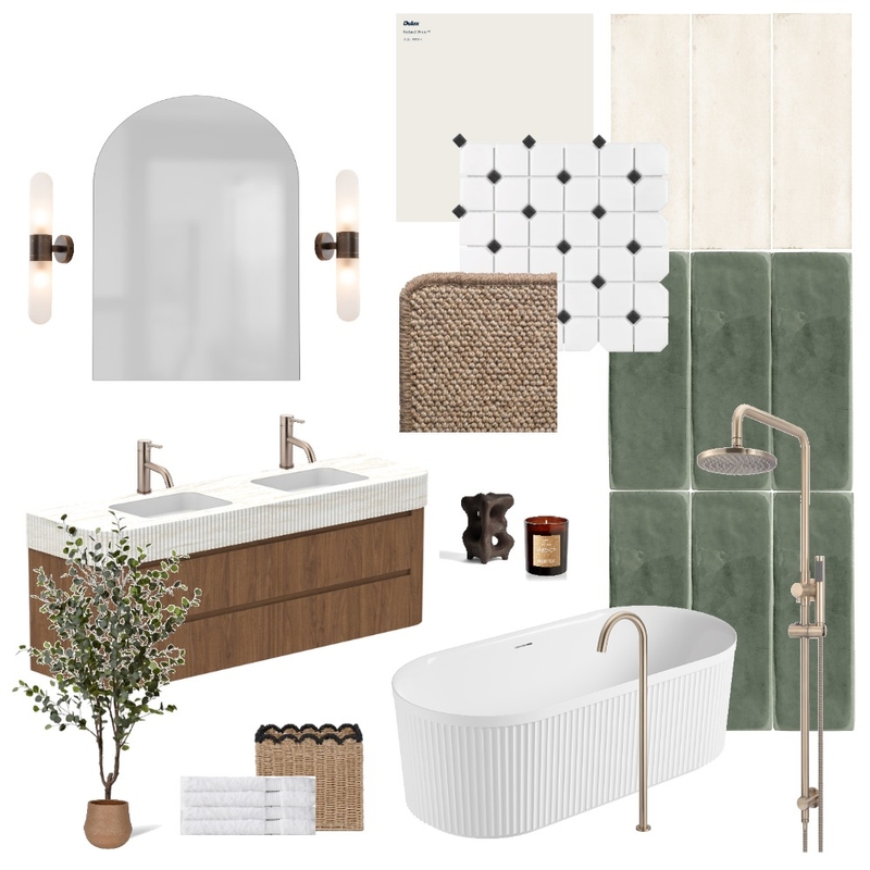 Rosewood.- Ensuite Bathroom Mood Board by Brianne.marie.gisele on Style Sourcebook