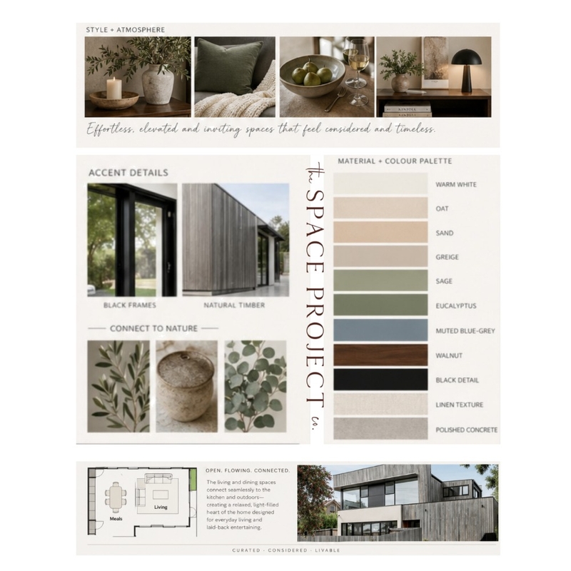 44 Epworth Interior Design Mood Board by The Space project co.