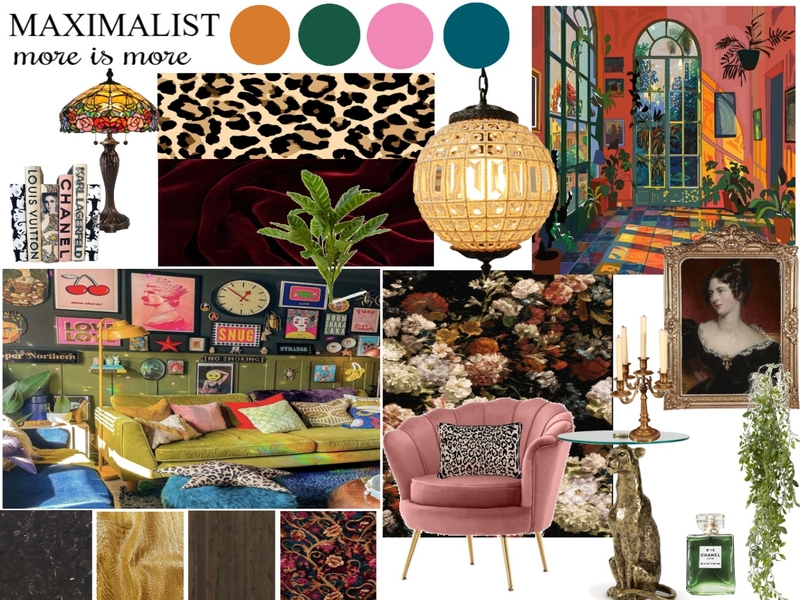 Maximalist Design Style Mood Board Mood Board by juliette.young on Style Sourcebook