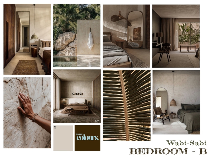Assessment 3 - Bedroom B Interior Design Mood Board by addieobyrne