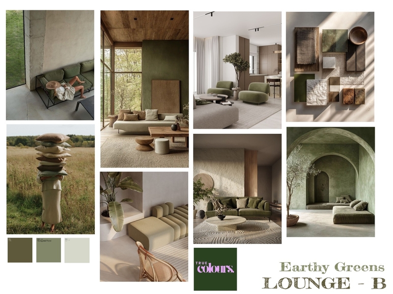 Assessment 3 - Lounge B Interior Design Mood Board by addieobyrne