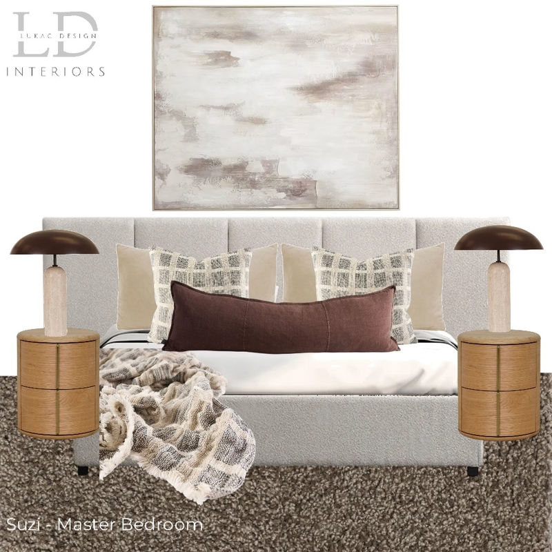 Suzi Jono - Master Bedroom2 Interior Design Mood Board by lukacdesigninteriors