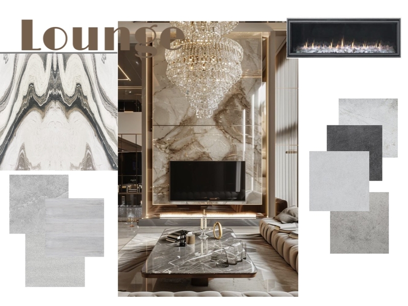 Lounge Fire Wall 3 Mood Board by neda@archiphor.com.au on Style Sourcebook