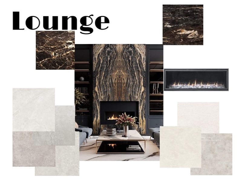 Lounge Fire Wall 2 Mood Board by neda@archiphor.com.au on Style Sourcebook