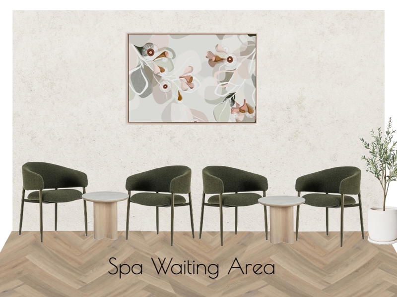 Spa waiting area green Mood Board by Casa Flair Interiors on Style Sourcebook