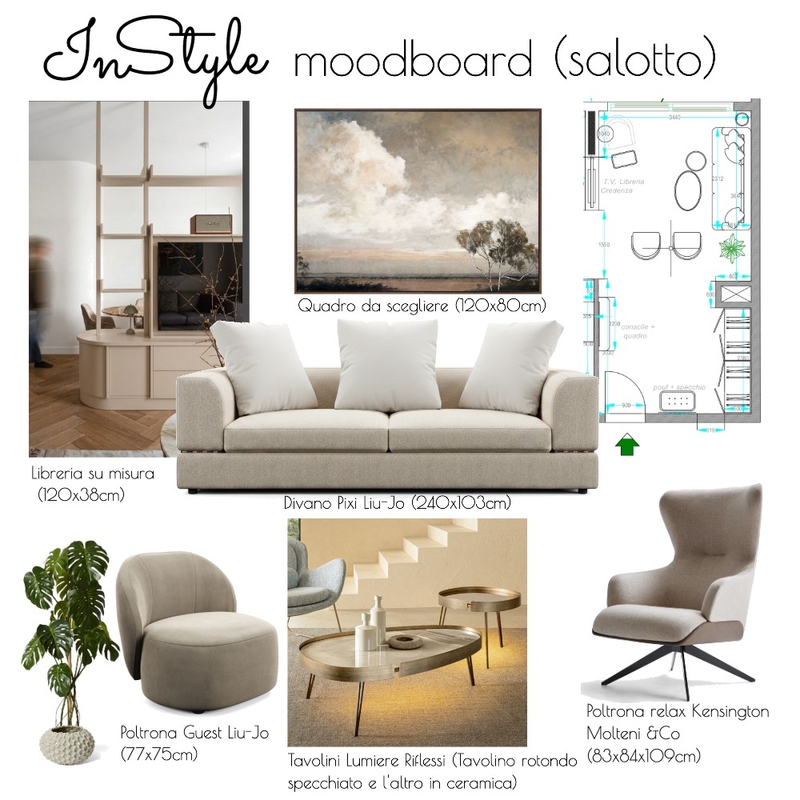 Living room Colantuoni Mood Board by InStyle Idea on Style Sourcebook