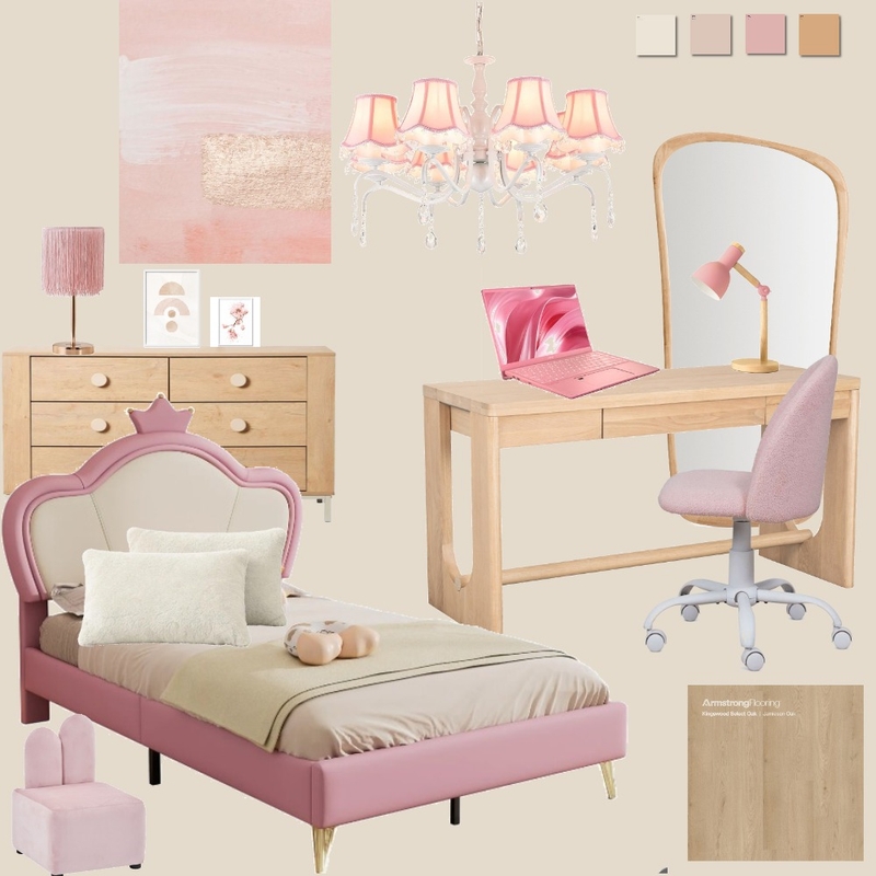 Habitacion niña 10 años. Fondo Beige Mood Board by Aminuchi86 on Style Sourcebook