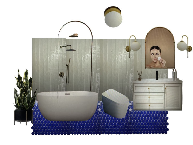 Mutiara Puchong Master Bathroom MB 1 Interior Design Mood Board by al1168ster@gmail.com