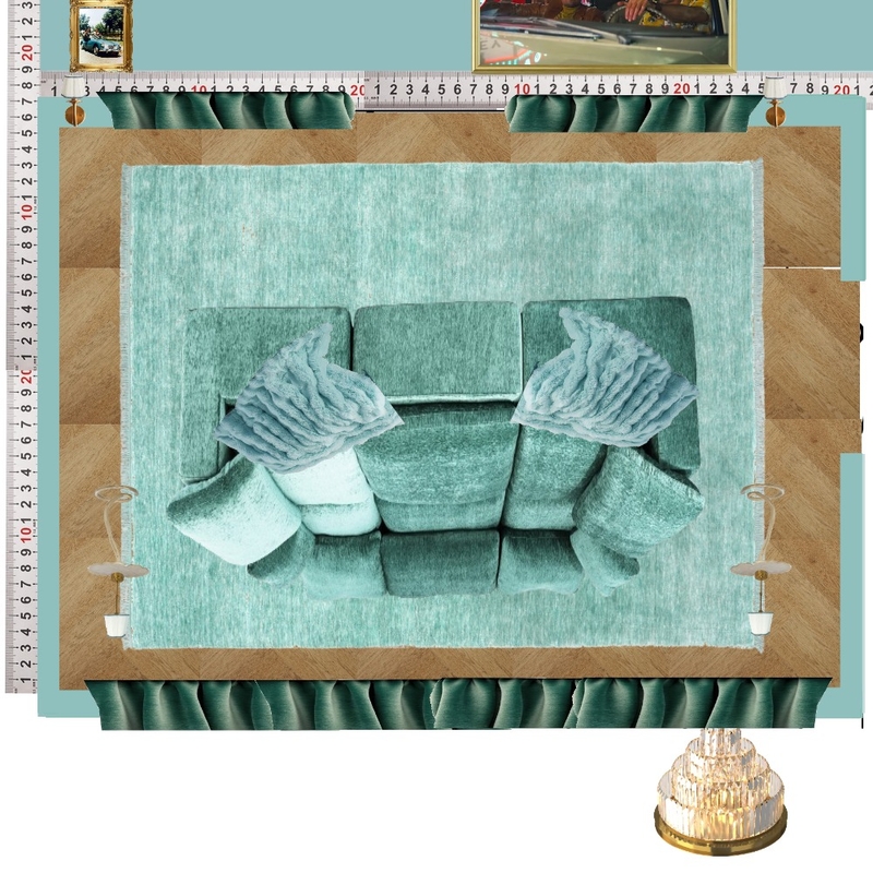 Cinema Teal Colour Drench Mood Board by dl2407 on Style Sourcebook