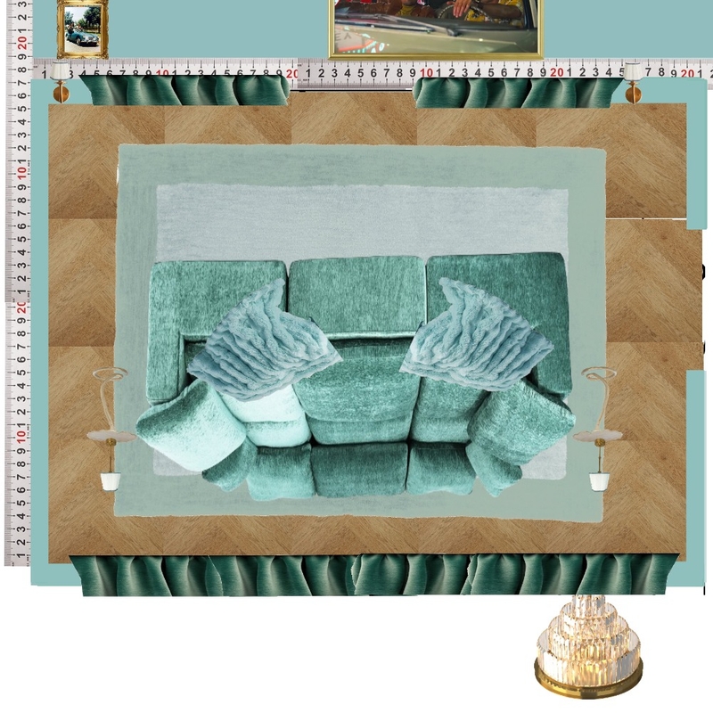 Cinema Teal Colour Drench Mood Board by dl2407 on Style Sourcebook