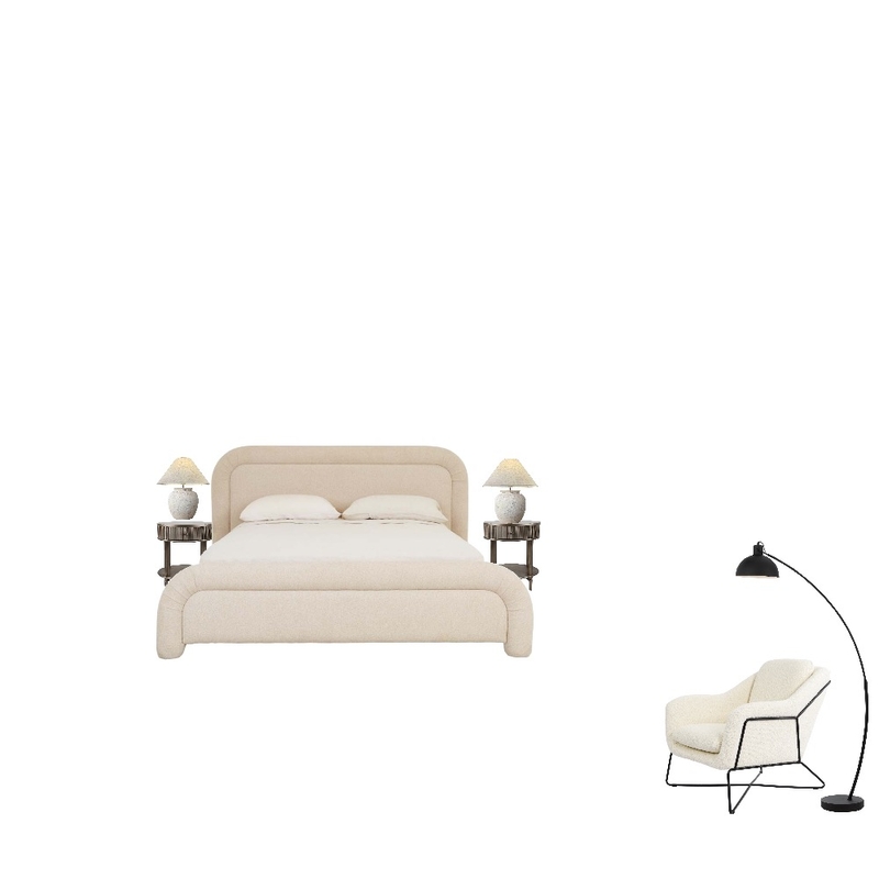 Beige Bedroom Interior Design Mood Board by Home Delight