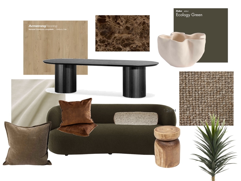 Matty and Lexi materials board Interior Design Mood Board by Meticulous spaces