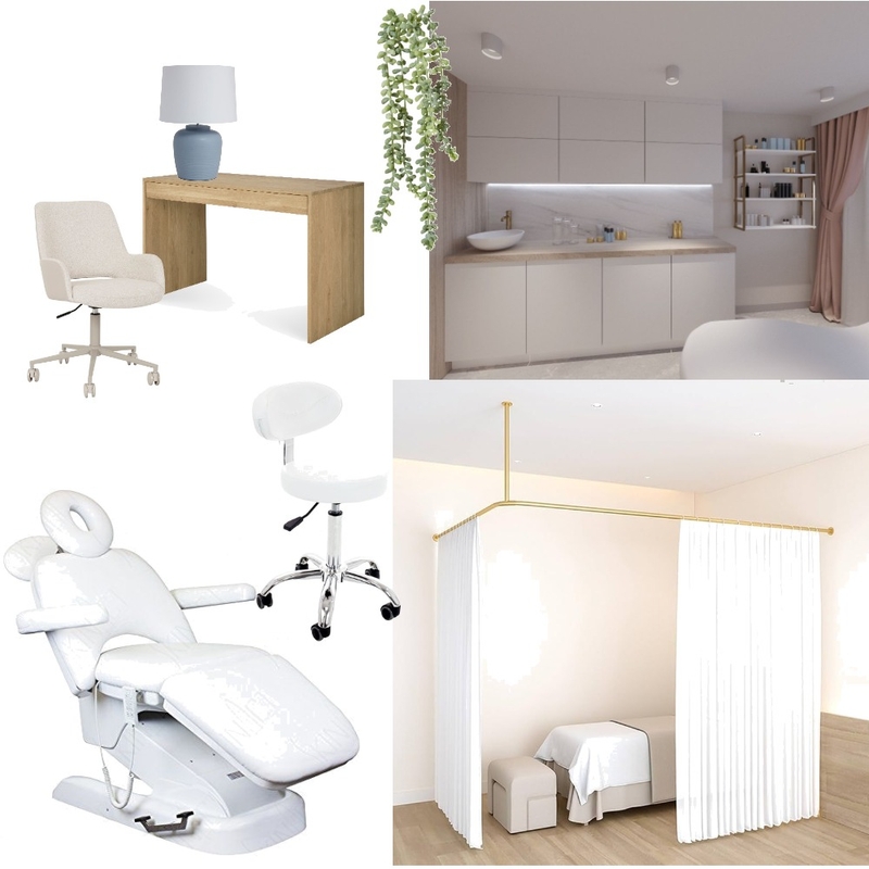 Hannah Crawford Treatment Rooms Interior Design Mood Board by jdarinteriors