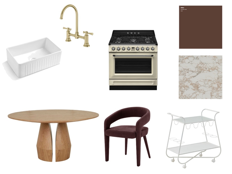 Brown tones kitchen dining Mood Board by Style Sourcebook on Style Sourcebook