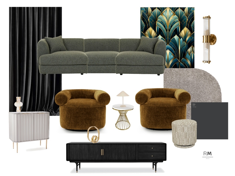 Theatre Room 5 Mood Board by RMM Interiors on Style Sourcebook