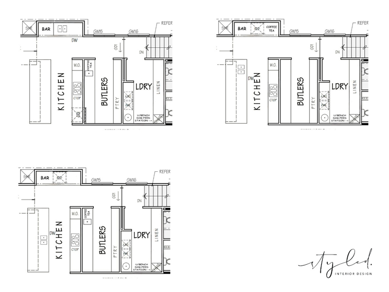 Jones - Kitchen / Laundry Layout Interior Design Mood Board by Styled Interior Design