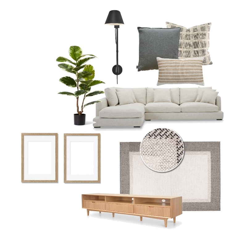 טל מעוז סלון Interior Design Mood Board by yael harel