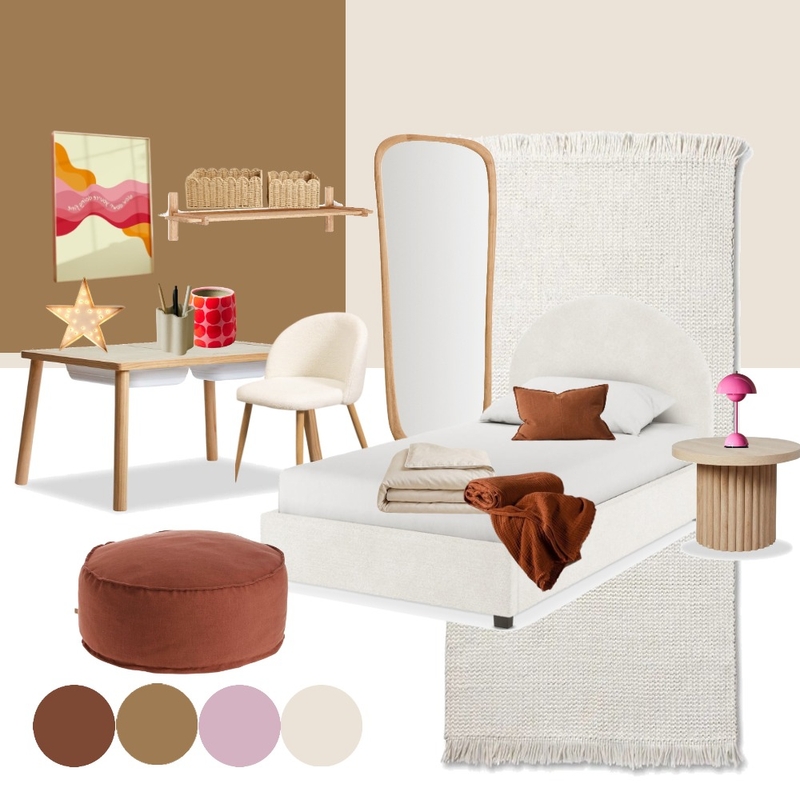 Habitación Irina - proyecto Idilica Mood Board by Juliana Zarich on Style Sourcebook