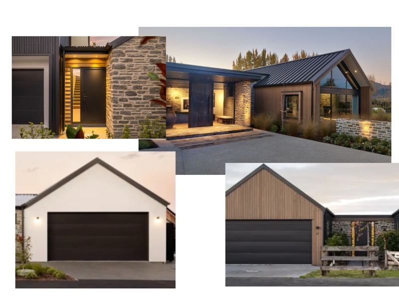 Woods House Facade 2 Interior Design Mood Board by haideew