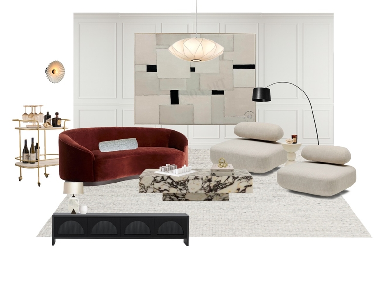Art Deco Living B Mood Board by lisahardie on Style Sourcebook