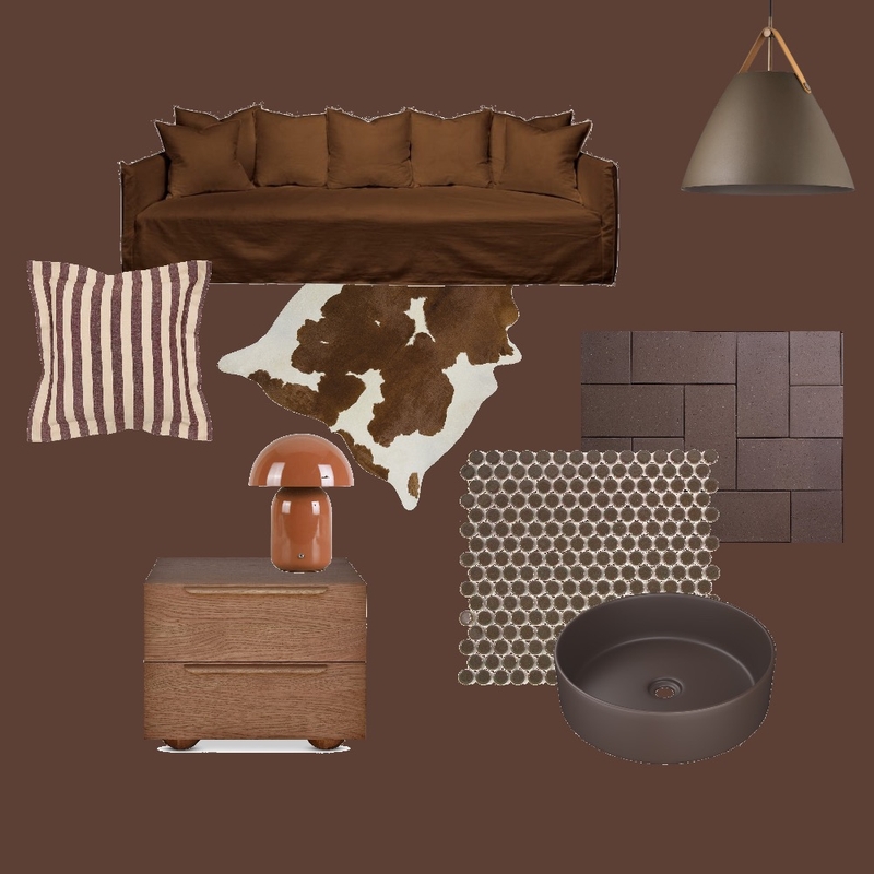 Brown edit Interior Design Mood Board by Tivoli Road Interiors Brown edit Interior Design Mood Board by Tivoli Road Interiors