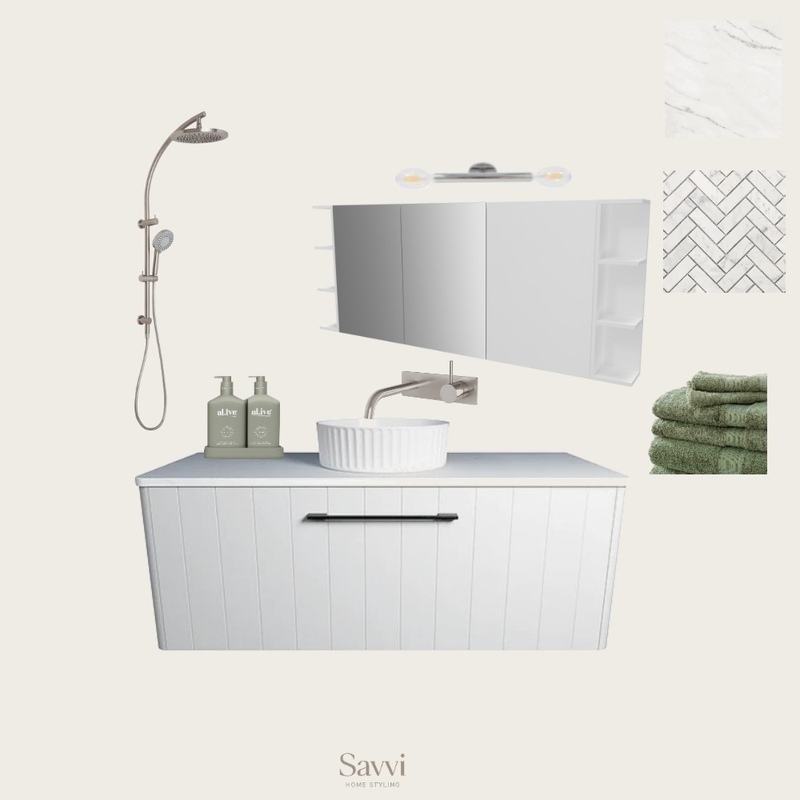 Contemporary Family Bathroom Mood Board by Savvi Home Styling on Style Sourcebook