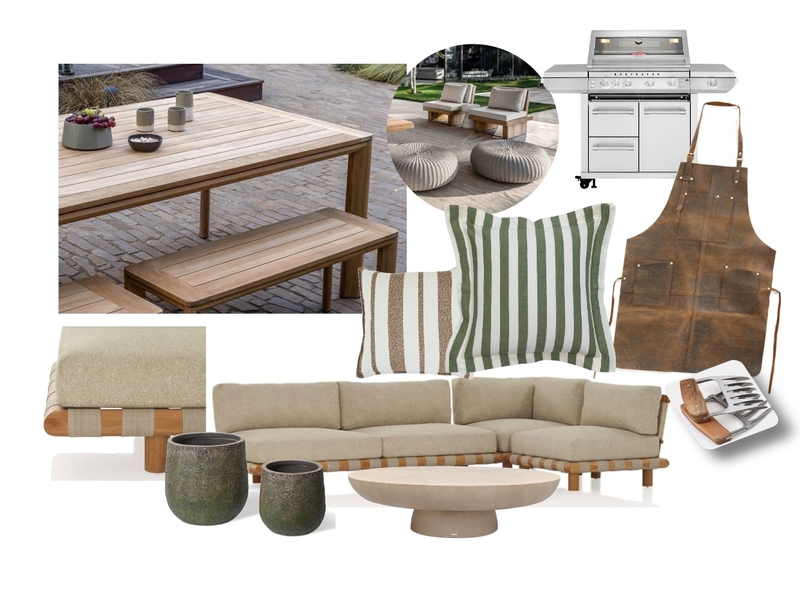 Outdoor Digital Board Interior Design Mood Board by Jervis