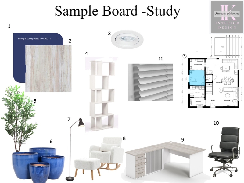 Study Room Mood Board by Kerry Govender on Style Sourcebook