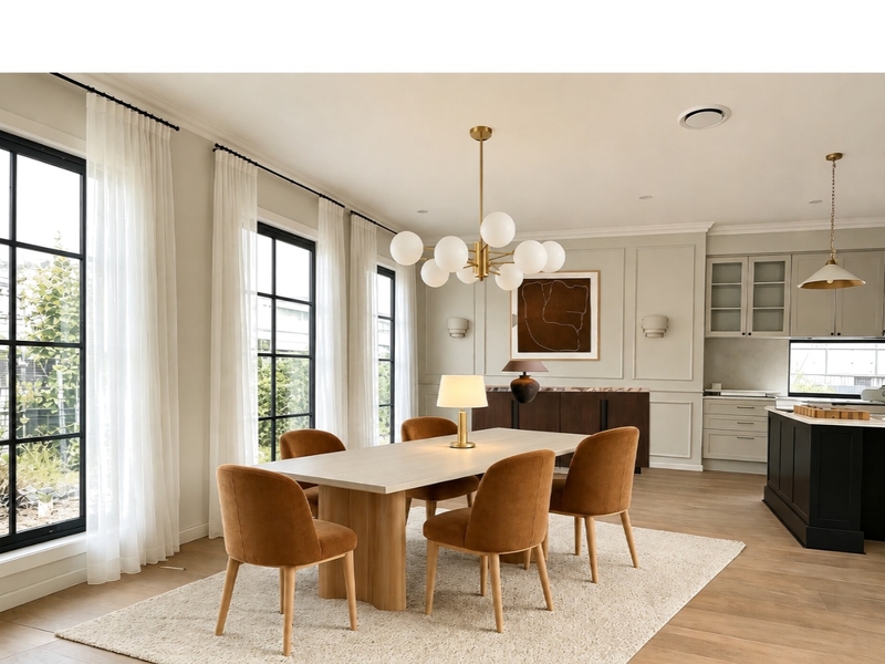 Dining Room table Interior Design Mood Board by Sukisun