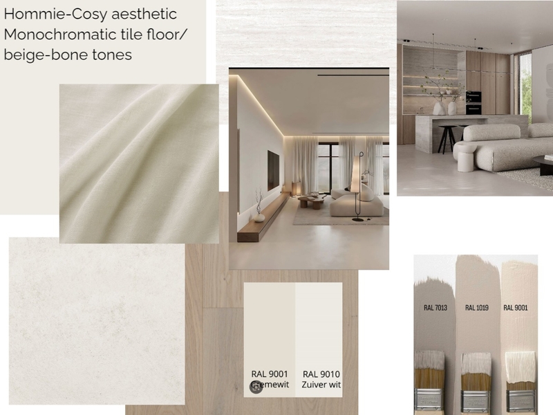 warm cozy living room tile monochromatic Mood Board by Fenia_Kravariti on Style Sourcebook