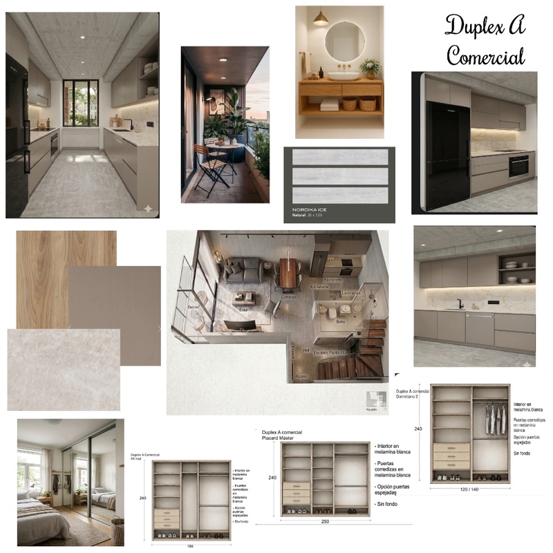 Duplex A Comercial Mood Board by chardon_cristina@hotmail.com on Style Sourcebook