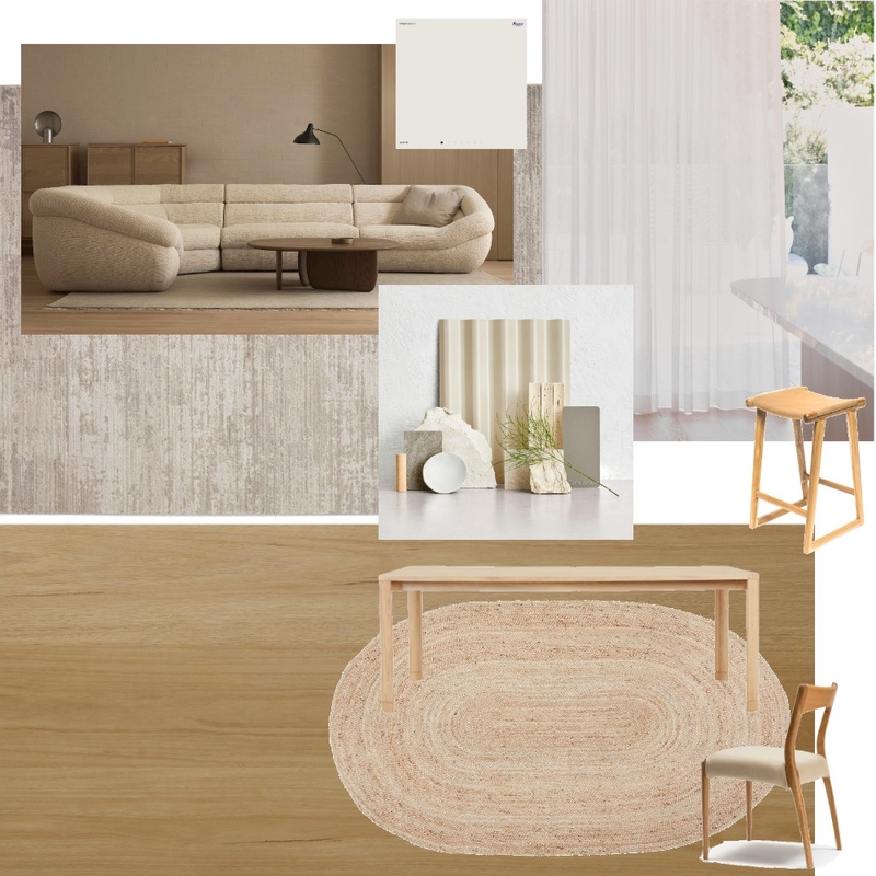 King home finishes and textures Interior Design Mood Board by Lady Darwin Design