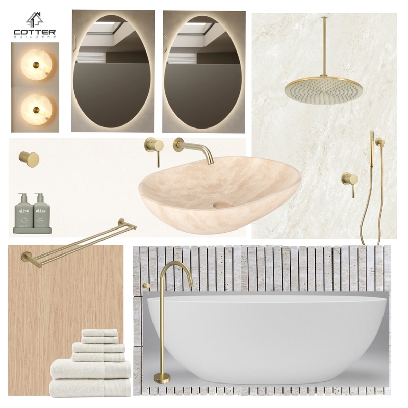 Tiaho House - Ensuite Mood Board by Cotter Builders on Style Sourcebook