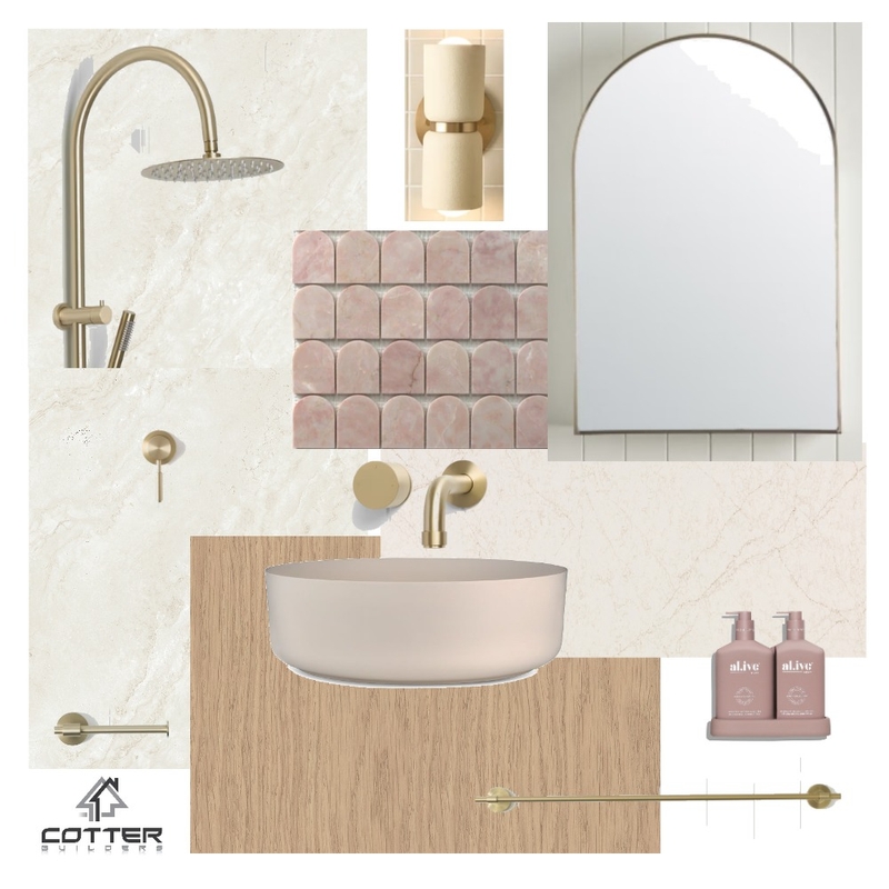 Amari - Ensuite Mood Board by Cotter Builders on Style Sourcebook