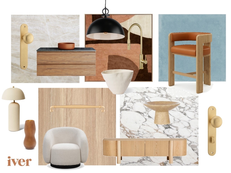 Peachy Keen Mood Board by Iver on Style Sourcebook