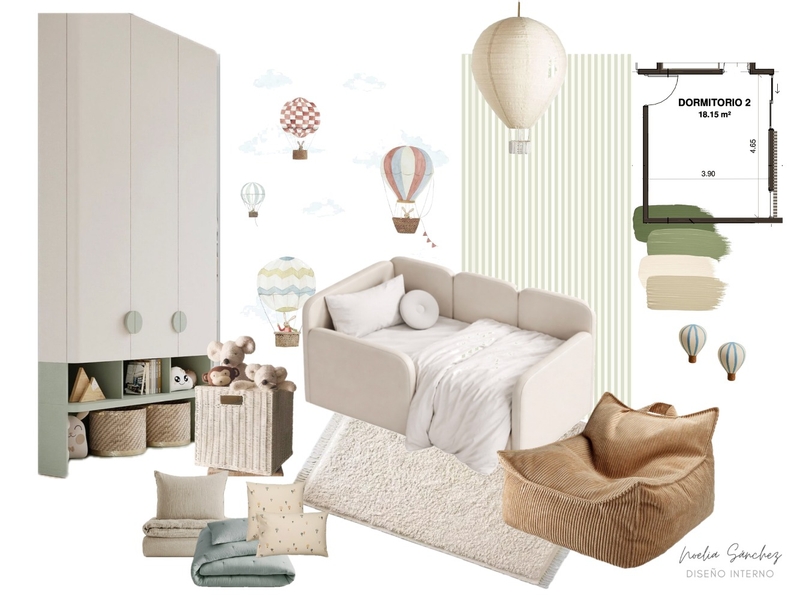 Dormitorio Luciano. 4 Mood Board by Noelia Sanchez on Style Sourcebook