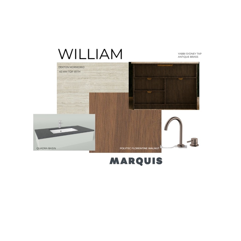 WILLIAM Mood Board by tamara.piao@marquis.com.au on Style Sourcebook
