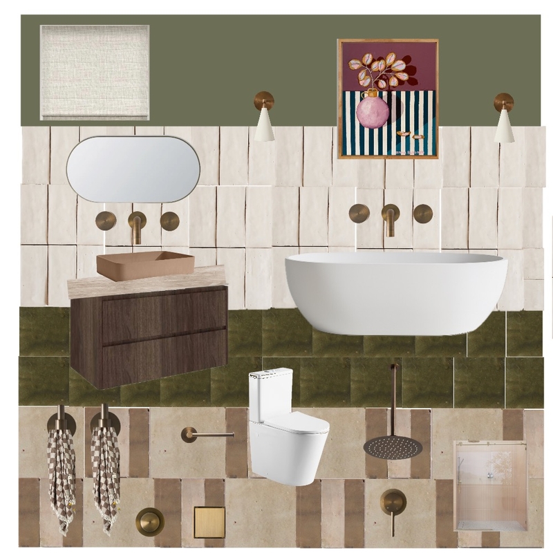 Bateau Bay Bathroom Mood Board by Dune Drifter Interiors on Style Sourcebook