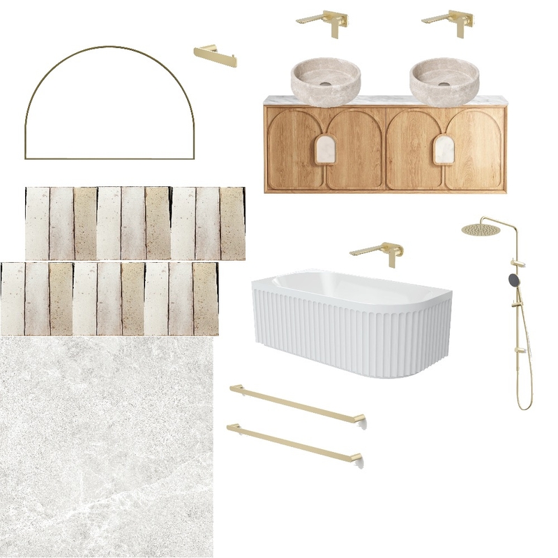 Bathroom design 1 Mood Board by paigananderson@hotmail.com on Style Sourcebook