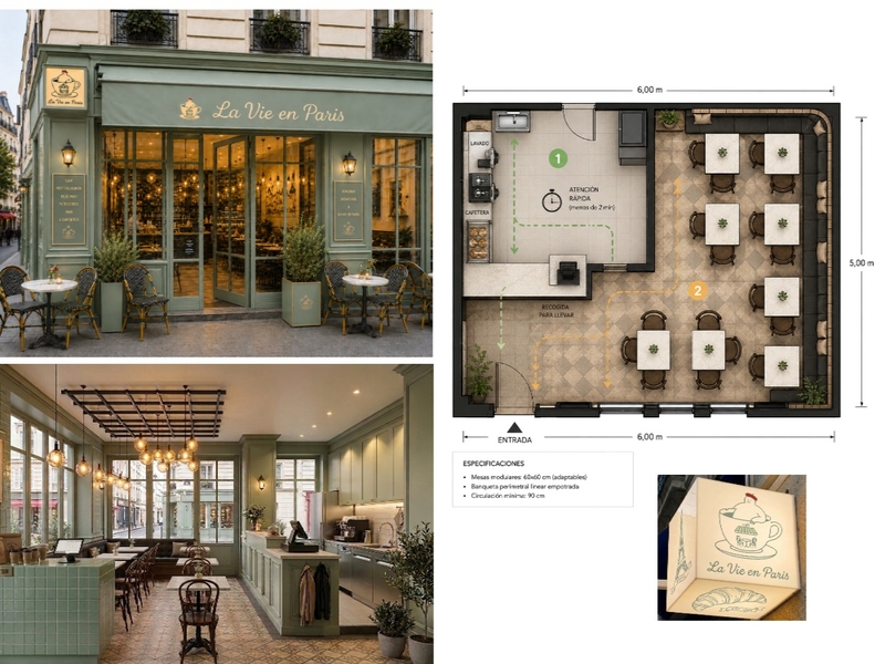 Cafe La Vie en Paris Mood Board by jesicavera@gmail.com on Style Sourcebook