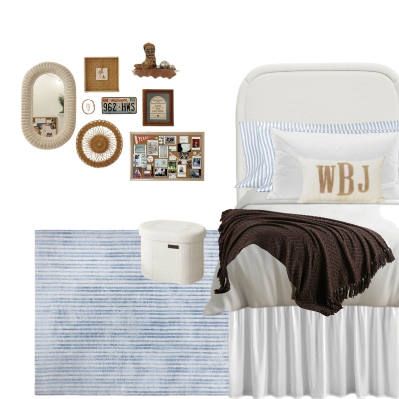 dorm Interior Design Mood Board by Sammcinturff