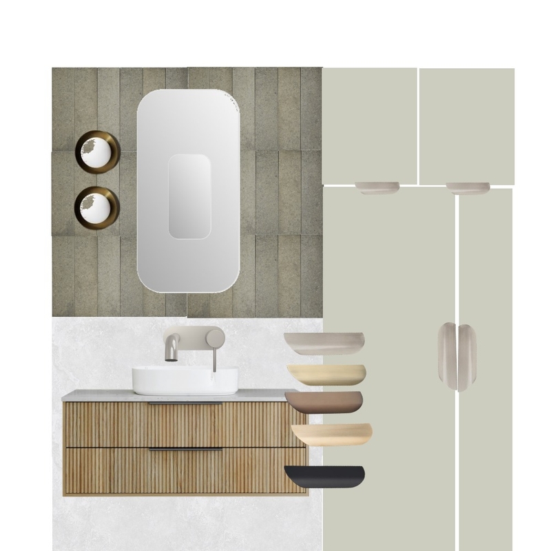 Bathroom Laundry Interior Design Mood Board by Andrew Cyples