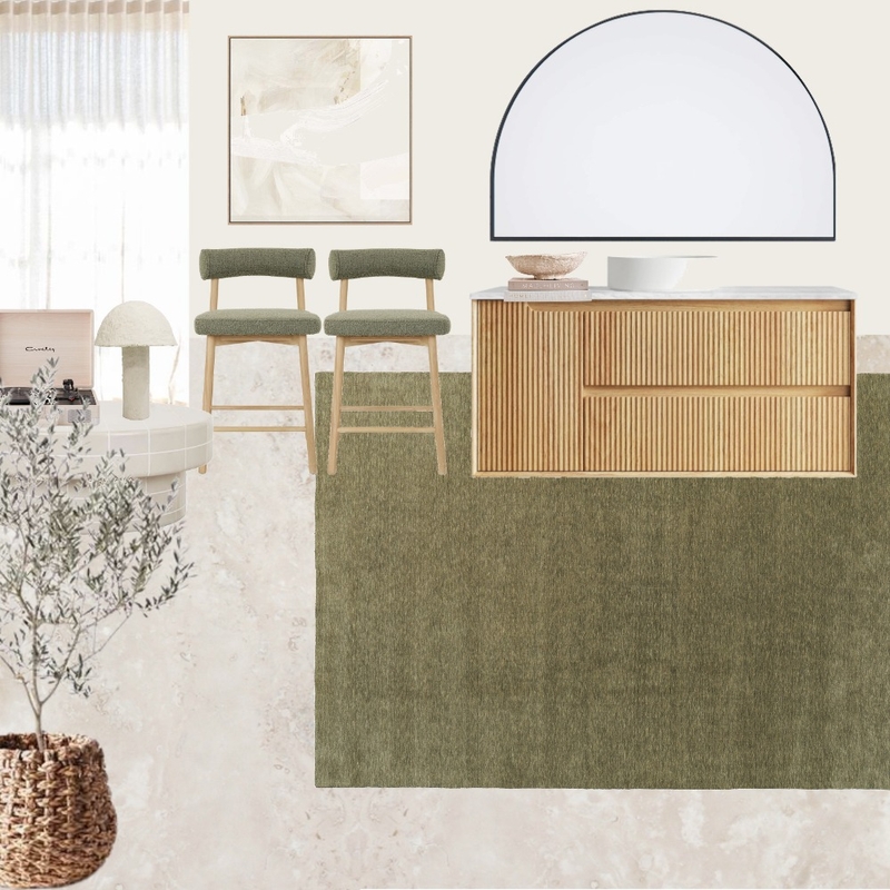 Darren Palmer Legacy Olive Mood Board by Unitex Rugs on Style Sourcebook