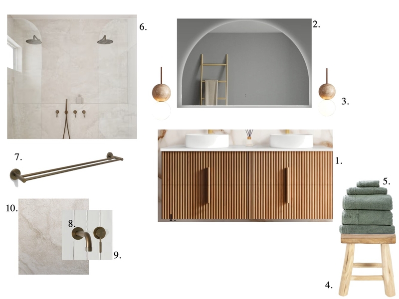 Bathroom Sample Board Mood Board by Chloe_Reynolds on Style Sourcebook